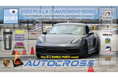PCA-LA Autocross Championship Series 12-10-23