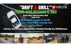 “Drift & Grill” Track-side Festival & BBQ