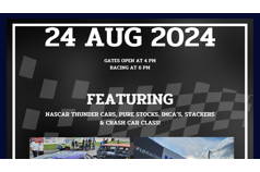 AUGUST 24, 2024 - NASCAR RACING - EIR