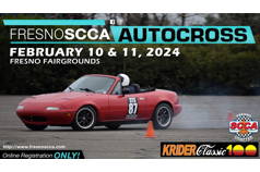 2024 Fresno SCCA Feb 10 & 11 with Krider Classic