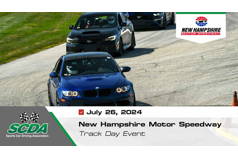 SCDA- New Hampshire Motor Speedway HPDE- 7/26/24