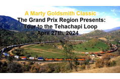 GPX Tour to Tehachapi Loop - April 27, 2024