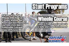 Superbike-Coach Wheelie Course