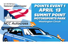 2024 NCC Autocross Points Event #1 