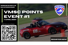 VMSC 2024 Autocross Points Event #1