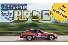 944Fest HPDE - All Cars Welcome - Sep 1-3 
