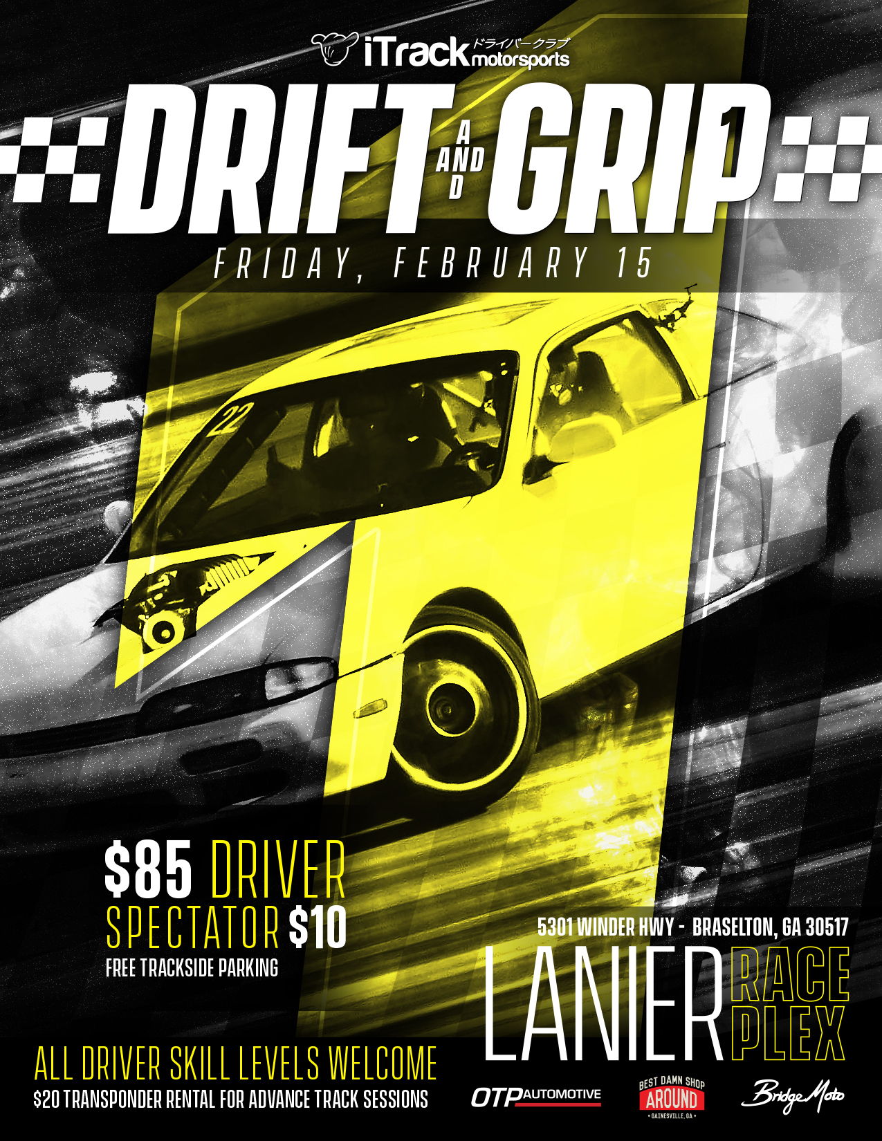 Drift&Grip #1 - Lanier Raceplex