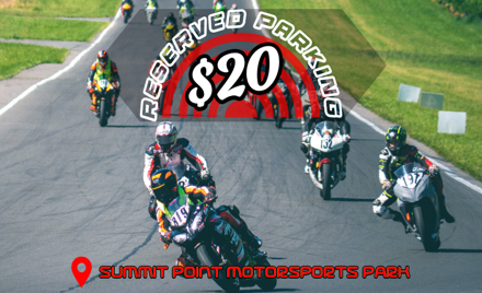 Reserved Parking - CCS Motorcycle Racing 5.28-30