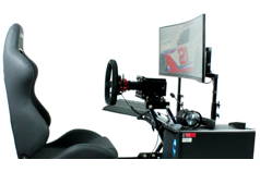 Visit to Sim-Seats with racing simulator demos