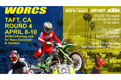 WORCS Motocross Off-road Racing – Amateur & Pro Rnd 4 – Taft, CA