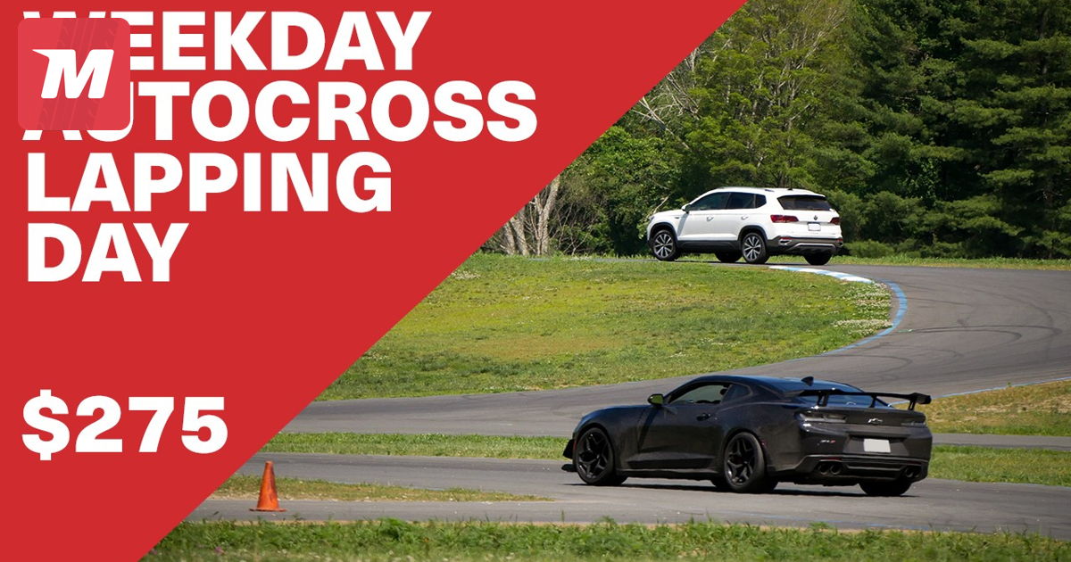 Autocross Weekday Gift Certificates requirements on Oct 23, 2023