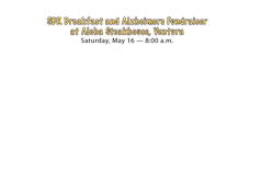 Aloha Fundraiser Breakfast