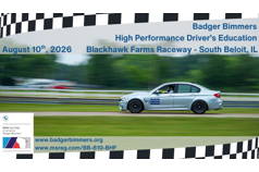 Badger Bimmers August HPDE@Blackhawk Farms Raceway