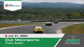 SCDA- Club Motorsports- Track Day 7/31/23