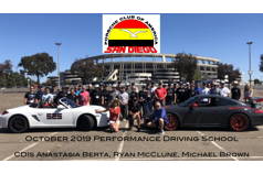 PCA-SDR Fall 2021 Performance Driving School (PDS)