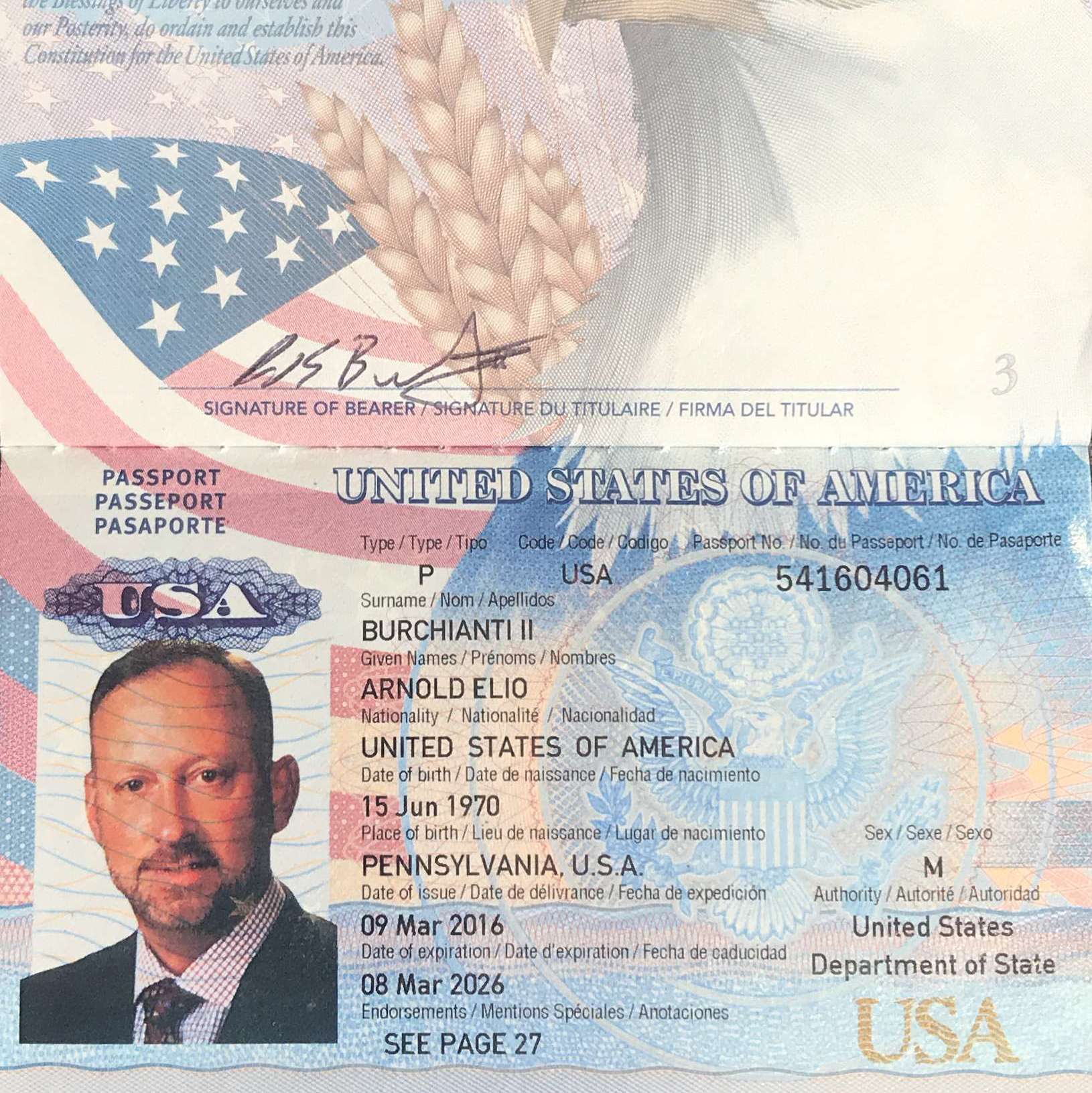 Profile of Arnie Burchianti