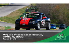 SCDA- VIRginia International Raceway Track Day 4/6