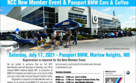 NCC New Member Event & Passport BMW Open House