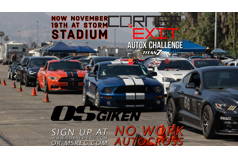 Corner Exit Autocross Challenge NOV@ STORM STADIUM