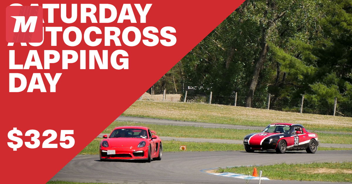 Autocross Saturday Gift Certificates requirements on Oct 23, 2023