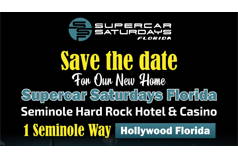 Supercar Saturdays Florida 7 year celebration at Seminole Hard Rock Hotel