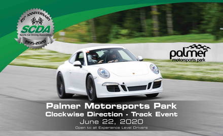 SCDA Palmer Motorsports Park- Track Event- June 22