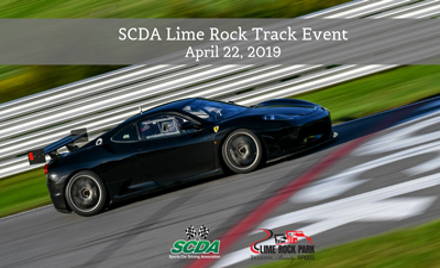 SCDA- Lime Rock Park- Track Event- April 22nd