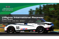 SCDA VIRginia Int'l Raceway Track Day NOV. 29-30