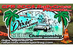 CFR RallyCross hosts SEDiv Dixie Challenge 2023
