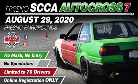 2020 Fresno SCCA Autocross Event 7