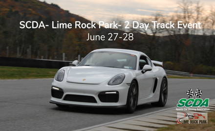 SCDA- Lime Rock Park- 2 Day Track Event- JUN 27-28
