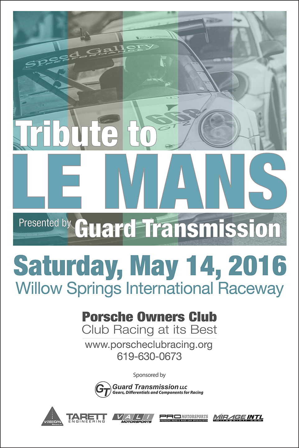 2016 POC Tribute to LeMans Sponsored by Guard Transmission