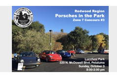 Porsches in the Park - Zone 7 Concours