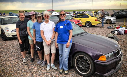 Women's Autocross event