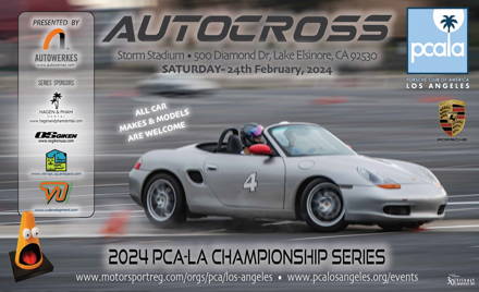 PCA-LA Autocross Championship Series 2-24-24