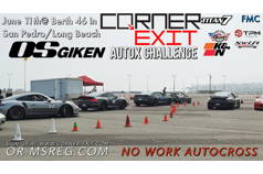 Corner Exit Autocross Challenge June In Long Beach