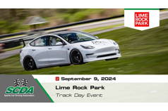 SCDA- Lime Rock Park- Track Day Event- 9-9-24