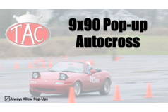 TAC 9x90 Pop-up Autocross