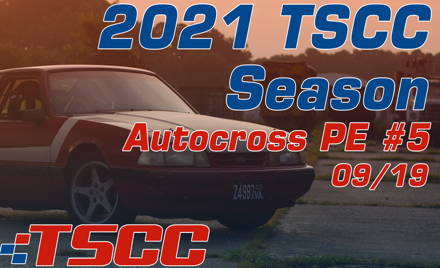 TSCC Autocross 2021 Points Event #5