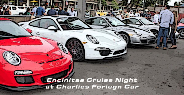 Encinitas Cruise Night - PCA SDR Invitational