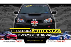 Fresno SCCA 2023 Finale Weekend