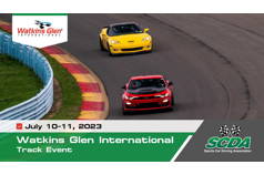 SCDA- Watkins Glen- 2 Day Track Event- JULY 10-11