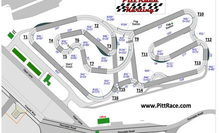 Pitt Race Kart and Moto practice