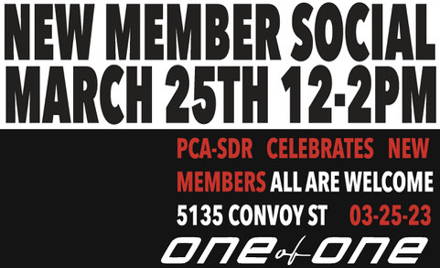PCASDR New Member Social-All Club Members Welcome