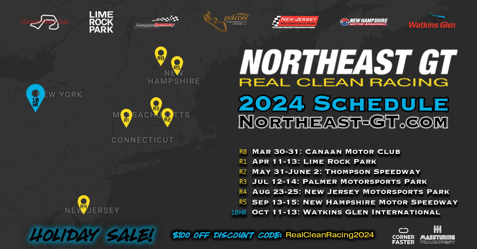 2024 Northeast GT Championship 10 Hours of WGI