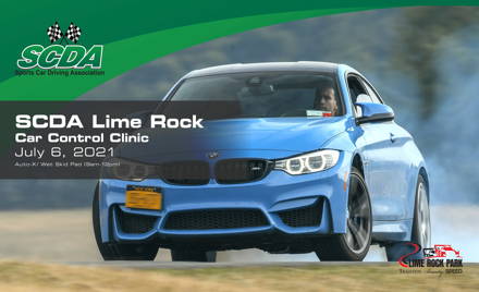 SCDA- Car Control Clinic-Lime Rock- 7/6/21