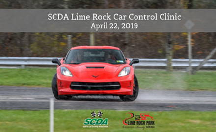 SCDA- Car Control Clinic- Lime Rock- April 22nd