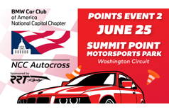 2022 NCC Autocross Points Event #2