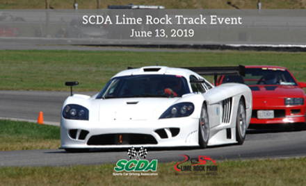 SCDA- Lime Rock Park- Track Event- June 13th