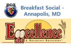PCA Social Breakfast at Eggcellence Brunchery